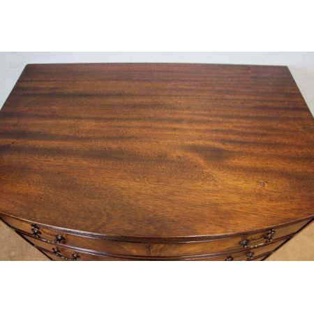 Antike britische Junggesellen Mahagoni Kommode ca 1920