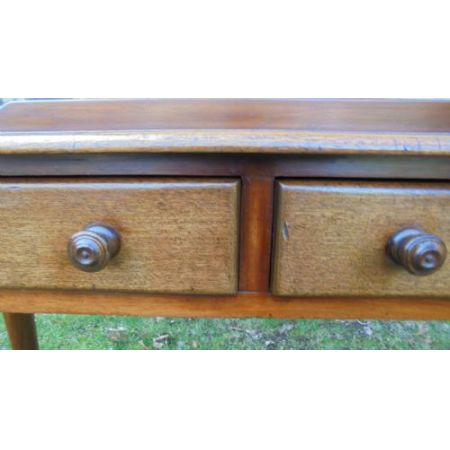 Viktorianischer britischer Mahagoni Beistelltisch antik ca 1860