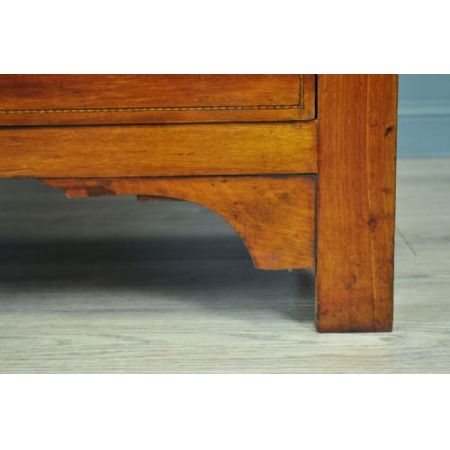 Edwardianischer antiker Mahagoni Kleiderschrank britisch ca 1890