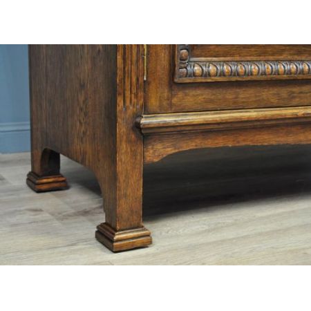 Viktorianisches antikes Eichen Sideboard britisch ca 1860