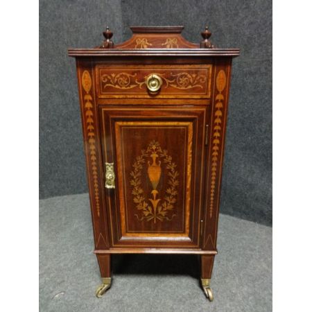 Antiker britischer Mahagoni Schrank Sideboard ca 1900