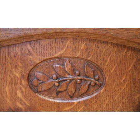 Antike französische Eichen Nachtschränke ca 1900