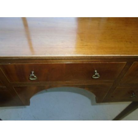 Antiker britischer Mahagoni Beistelltisch georgianisch ca 1900