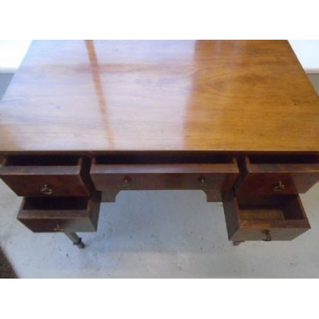 Antiker britischer Mahagoni Beistelltisch georgianisch ca 1900