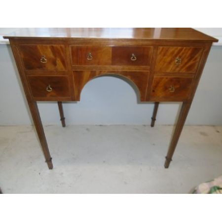 Antiker britischer Mahagoni Beistelltisch georgianisch ca 1900