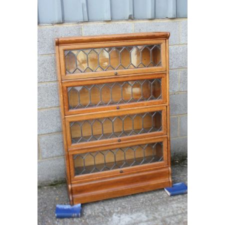 Edwardianischer antiker Eichen Bücherschrank Globe Wernicke ca 1890