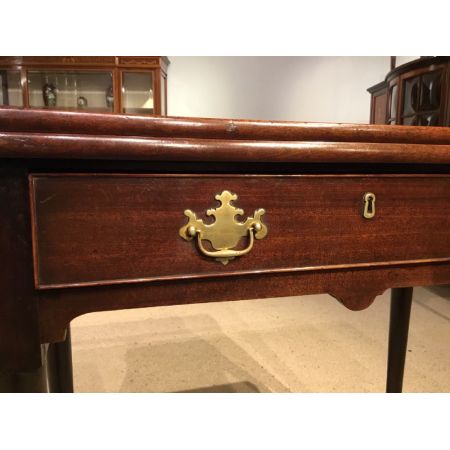 Georgianischer antiker Mahagoni Beistelltisch britisch ca 1750