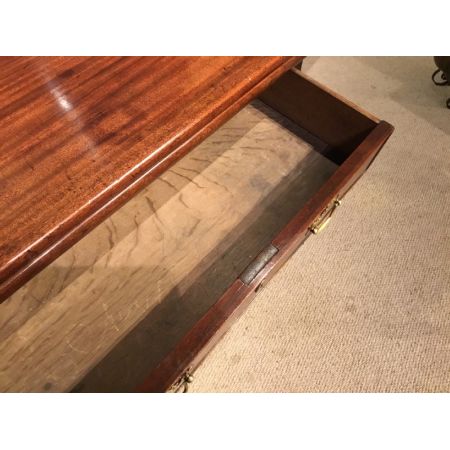 Georgianischer antiker Mahagoni Beistelltisch britisch ca 1750