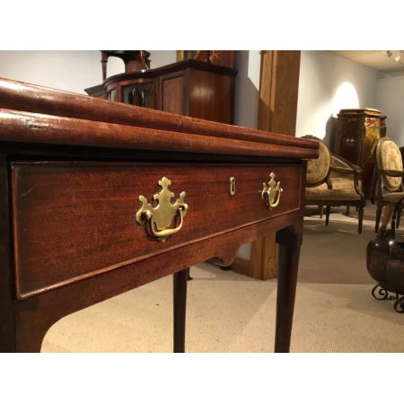 Georgianischer antiker Mahagoni Beistelltisch britisch ca 1750