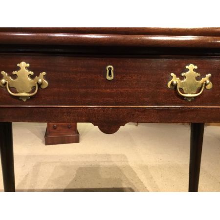 Georgianischer antiker Mahagoni Beistelltisch britisch ca 1750