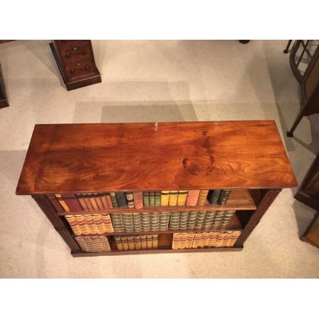 Antikes original britisches Regency Bücherregal Mahagoni ca 1820