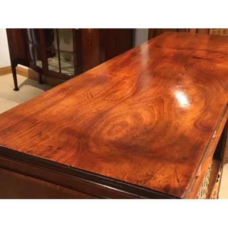 Antikes original britisches Regency Bücherregal Mahagoni ca 1820