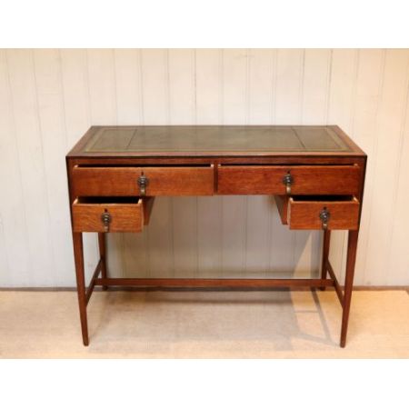 Antiker britischer Eichen Schreibtisch ca 1920