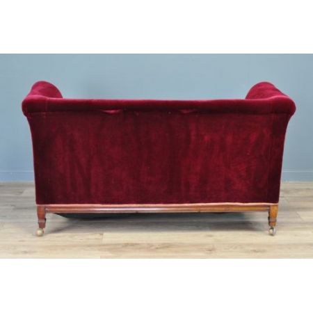 Antikes edwardianisches Sofa Stoffsofa englisch 1910