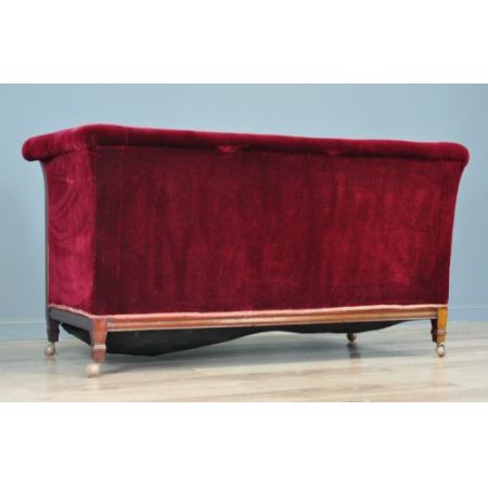 Antikes edwardianisches Sofa Stoffsofa englisch 1910