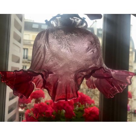 Edwardianische antike Deckenleuchte Bronze britisch ca 1890