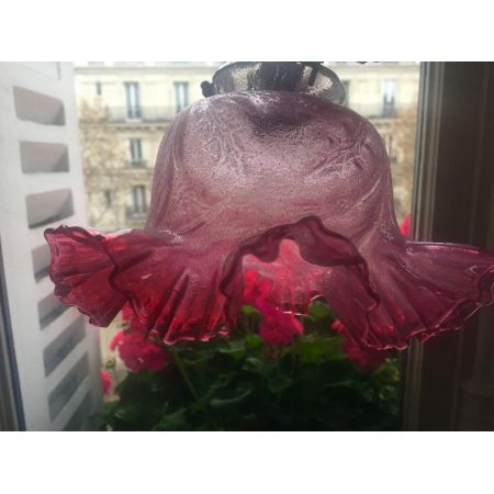 Edwardianische antike Deckenleuchte Bronze britisch ca 1890