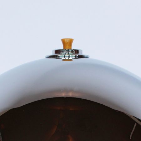 Antike britische Art Deco Tischlampe Bakelit Metall ca 1930