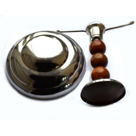 Antike Art Deco Tischlampe Chrom britisch ca 1930