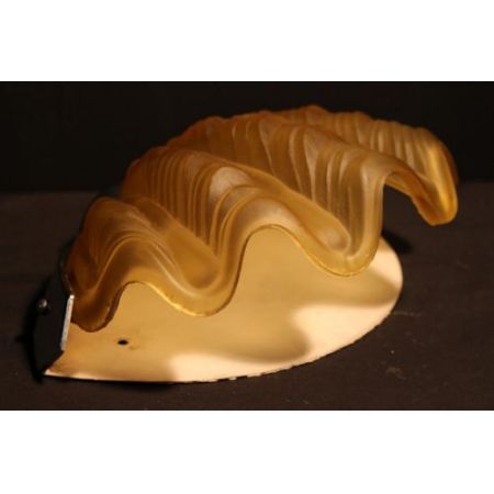 Britische Art Deco Wandlampen Chrom Glas antik ca 1930