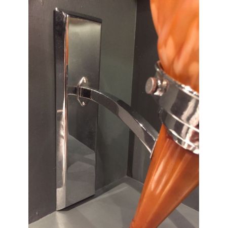 Antike Art Deco Wandlampe Bakelit britisch ca 1930