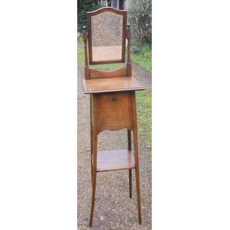 Edwardianischer antiker Frisiertisch Eiche Sideboard englisch ca 1900