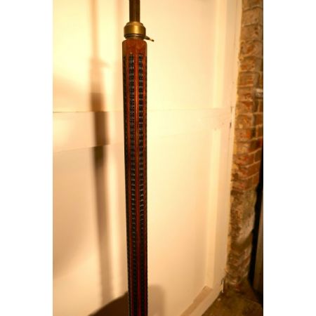 Antike Art Deco Stehlampe Messing britisch ca 1920