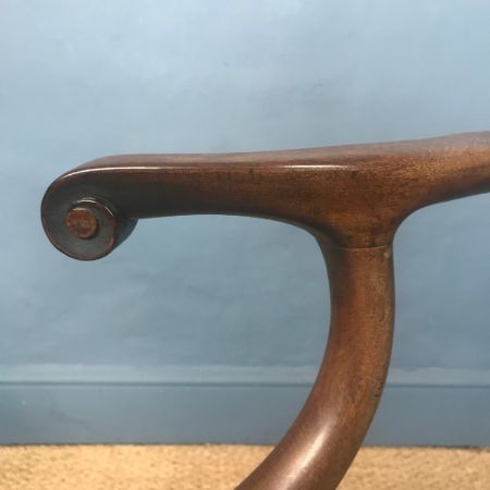 Antiker georgianischer Mahagoni Stuhl britisch ca 1770