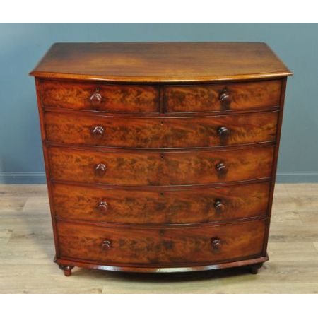 Antike viktorianische Mahagoni Kommode britisch ca 1860