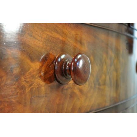 Antike viktorianische Mahagoni Kommode britisch ca 1860