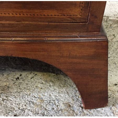 Edwardianische antike Mahagoni Kommode britisch ca 1890