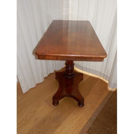 Viktorianischer antiker Mahagoni Beistelltisch englisch ca 1860