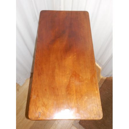 Viktorianischer antiker Mahagoni Beistelltisch englisch ca 1860