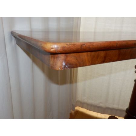 Viktorianischer antiker Mahagoni Beistelltisch englisch ca 1860