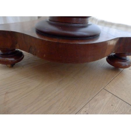 Viktorianischer antiker Mahagoni Beistelltisch englisch ca 1860