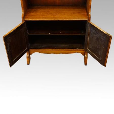 Arts & Crafts Bücherschrank Eiche antik britisch ca 1910