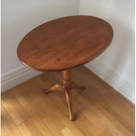 Antiker viktorianischer Beistelltisch Kiefer britisch ca 1860