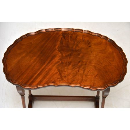 Antike Mahagoni Beistelltische britisch ca 1930