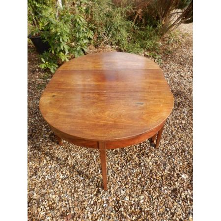 Englischer viktorianischer Mahagoni Esstisch antik ca 1890