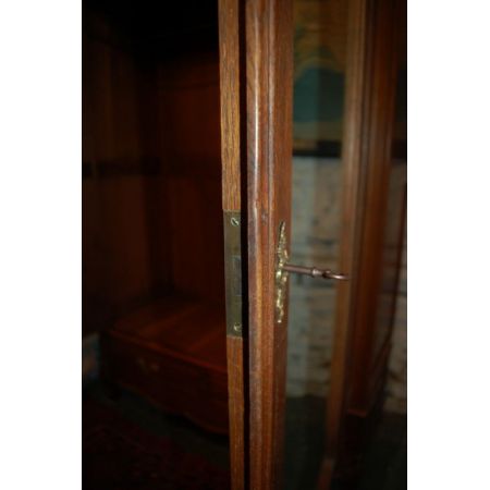 Französischer antiker Eichen Kleiderschrank ca 1920