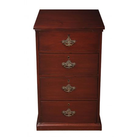 Antike britische Mahagoni Nachtschränke Kommoden ca 1800