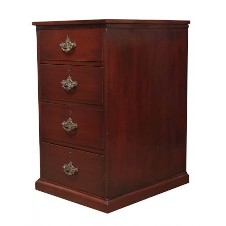 Antike britische Mahagoni Nachtschränke Kommoden ca 1800