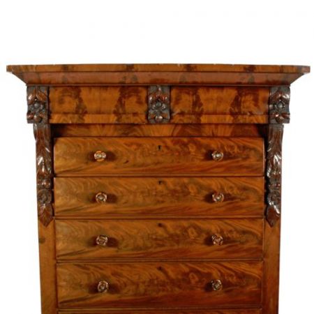 Antike britische Mahagoni Kommode viktorianisch ca 1870