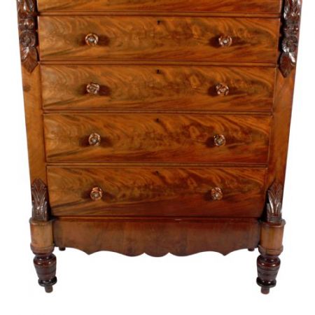 Antike britische Mahagoni Kommode viktorianisch ca 1870