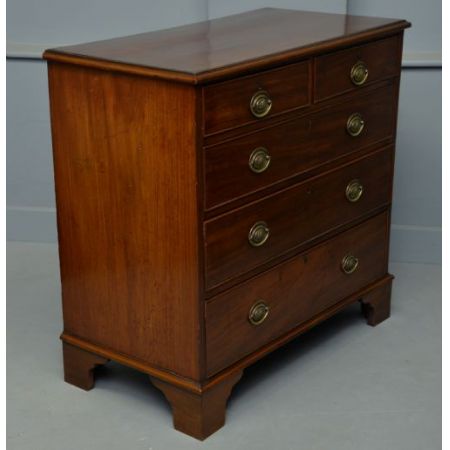 Georgianische antike Mahagoni Kommode britisch ca 1790