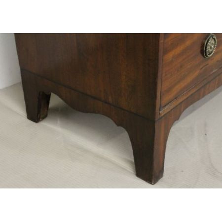 Georgianischer antiker Mahagoni Bureau Bookcase britisch ca 1800