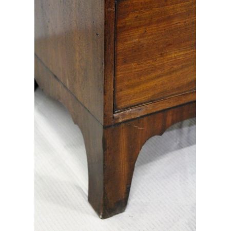 Georgianischer antiker Mahagoni Bureau Bookcase britisch ca 1800