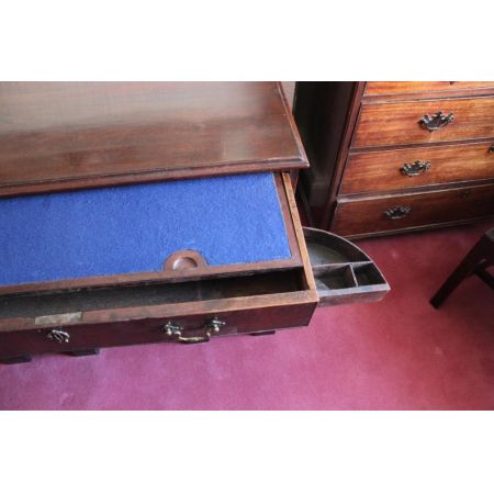 Antiker georgianischer Schreibtisch Mahagoni englisch ca 1800