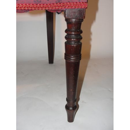 Antike georgianische Mahagoni Stühle britisch ca 1820