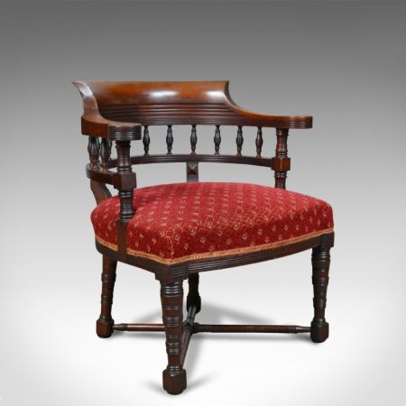 Antike viktorianische Stühle Nussbaum britisch ca 1900